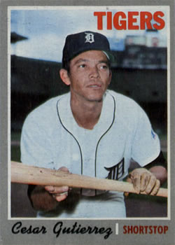 1970 Topps #269 Cesar Gutierrez Front