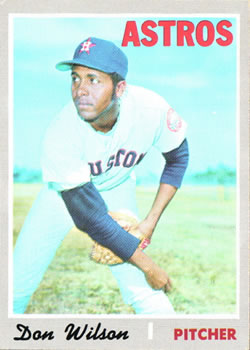 1970 Topps #515 Don Wilson Front