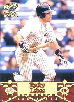 1998 Pacific Crown Royale - Diamond Knights #16 Ricky Ledee Front