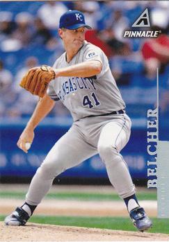 1998 Pinnacle - Away Stats #156 Tim Belcher Front