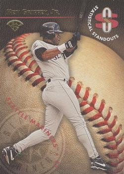 1996 Leaf - Statistical Standouts #4 Ken Griffey, Jr. Front