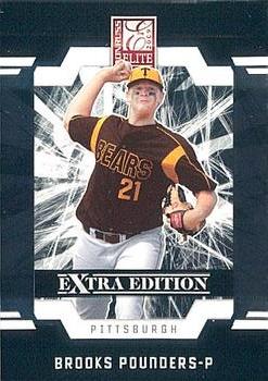 2009 Donruss Elite Extra Edition #19 Brooks Pounders Front