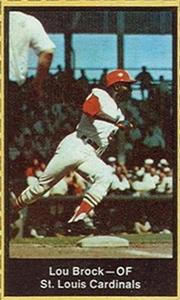 1969 Nabisco Team Flakes #NNO Lou Brock Front