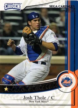 2012 Sega Card-Gen #312 Josh Thole Front