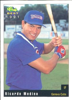 1991 Classic Best Geneva Cubs #12 Ricardo Medina Front