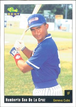 1991 Classic Best Geneva Cubs #17 Humberto Saa de la Cruz Front