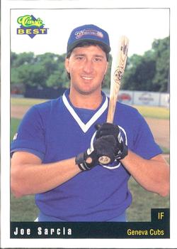 1991 Classic Best Geneva Cubs #18 Joe Sarcia Front