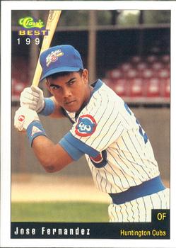 1991 Classic Best Huntington Cubs #8 Jose Fernandez Front
