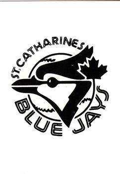 1991 Classic Best St. Catharines Blue Jays #NNO3 St. Catharines Logo Front