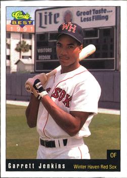 1991 Classic Best Winter Haven Red Sox #22 Garrett Jenkins Front