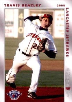 2008 Grandstand Lancaster JetHawks #3 Travis Beazley Front