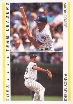 1995 Red Foley #NNO Mark Grace / Randy Myers Front
