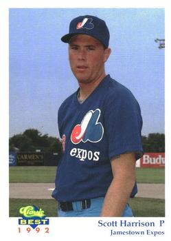 1992 Classic Best Jamestown Expos #20 Scott Harrison Front