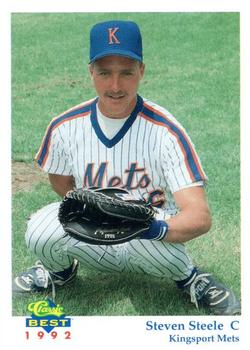 1992 Classic Best Kingsport Mets #11 Steven Steele Front