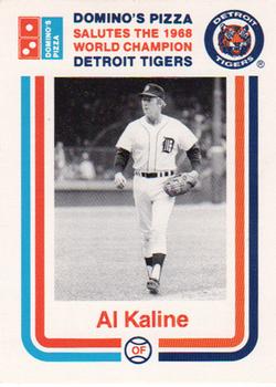 1988 Domino's Detroit Tigers #NNO Al Kaline Front