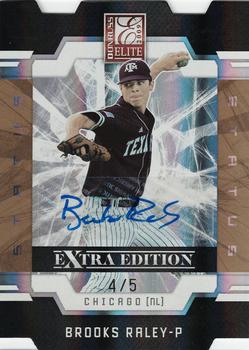 2009 Donruss Elite Extra Edition - Signature Status Gold #47 Brooks Raley Front