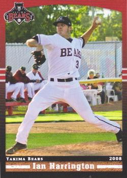 2008 Grandstand Yakima Bears #17 Ian Harrington Front