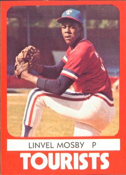 1980 TCMA Asheville Tourists #20 Linvel Mosby Front