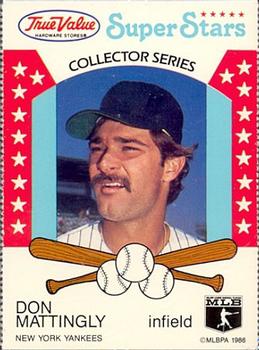 1986 True Value #5 Don Mattingly Front