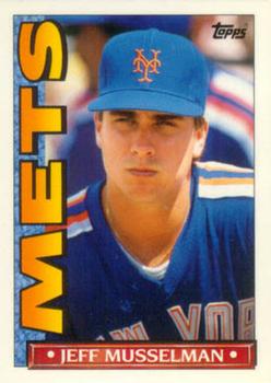 1990 Topps TV New York Mets #15 Jeff Musselman Front