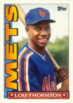 1990 Topps TV New York Mets #34 Lou Thornton Front