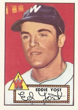 1983 Topps 1952 Reprint Series #123 Eddie Yost Front