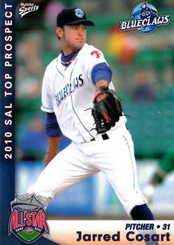 2010 MultiAd South Atlantic League Top Prospects #8 Jarred Cosart Front