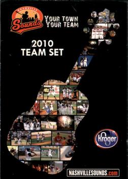 2010 MultiAd Nashville Sounds #1 Checklist Front