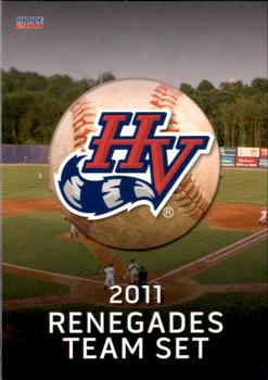 2011 Choice Hudson Valley Renegades #NNO Checklist Front