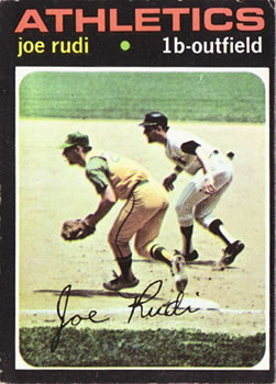 1971 Topps #407 Joe Rudi Front