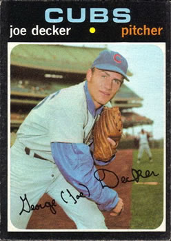 1971 Topps #98 Joe Decker Front