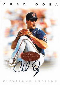 1996 Leaf Signature Series - Autographs Bronze #NNO Chad Ogea Front