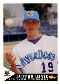 1994 Classic Best Charleston RiverDogs #3 Jeffrey Davis Front