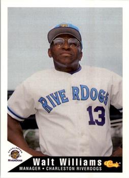 1994 Classic Best Charleston RiverDogs #26 Walt Williams Front