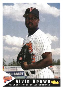 1994 Classic Best Fayetteville Generals #4 Alvin Brown Front