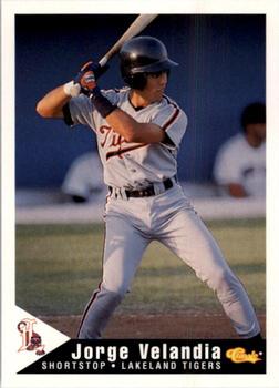 1994 Classic Best Lakeland Tigers #24 Jorge Velandia Front