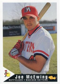 1994 Classic Best Madison Hatters #16 Joe McEwing Front