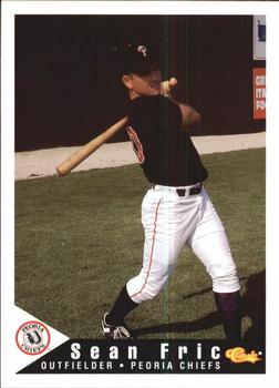 1994 Classic Best Peoria Chiefs #8 Sean Fric Front