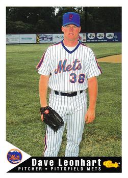 1994 Classic Best Pittsfield Mets #14 Dave Leonhart Front