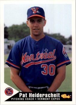 1994 Classic Best Vermont Expos #22 Pat Heiderscheit Front