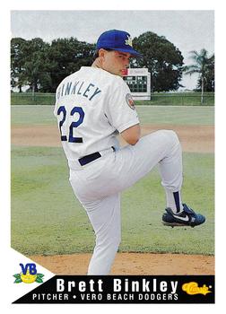 1994 Classic Best Vero Beach Dodgers #5 Brett Binkley Front