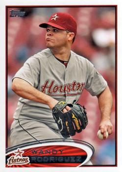 2012 Topps Houston Astros #HOU6 Wandy Rodriguez Front