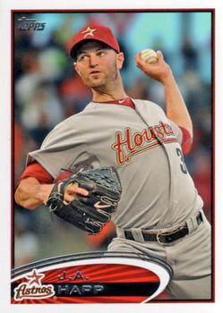2012 Topps Houston Astros #HOU15 J.A. Happ Front