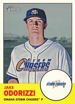 2012 Topps Heritage Minor League #67 Jake Odorizzi Front