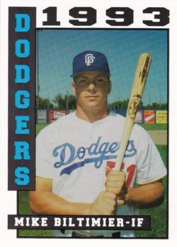 1993 Sport Pro Great Falls Dodgers #6 Mike Biltimier Front