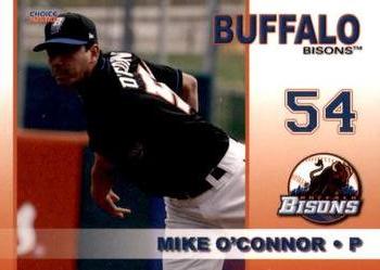 2010 Choice Buffalo Bisons #18 Mike O'Connor Front