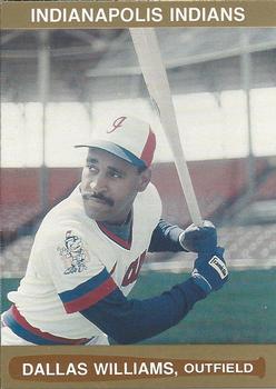 1986 Indianapolis Indians #26 Dallas Williams Front