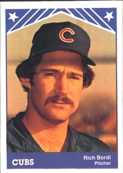 1983 TCMA Iowa Cubs #1 Rich Bordi Front