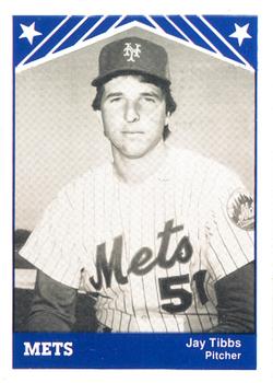 1983 TCMA Lynchburg Mets #16 Jay Tibbs Front