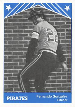 1983 TCMA Lynn Pirates #3 Fernando Gonzalez Front